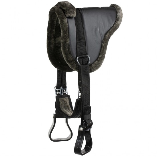 Barebackpad horze suede 2