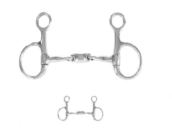 Baucherbit dubbelgebroken