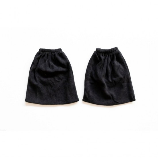 Beugelhoesjes stof zwart