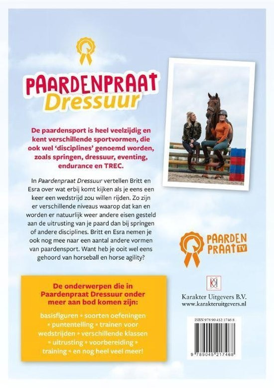 Boek paardenpraat dressuur