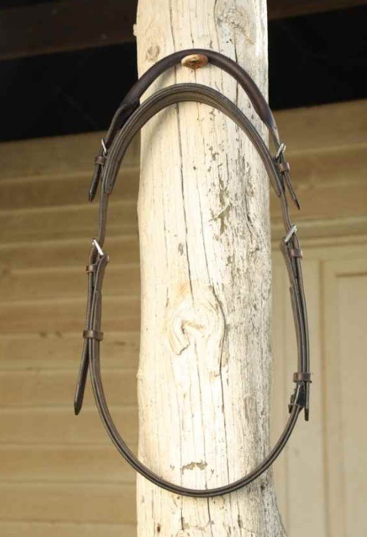 Bokriem nekband bruin 3