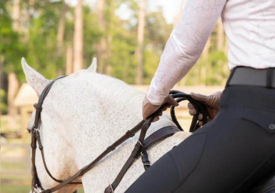 Bokriem nekband bruin 5 0