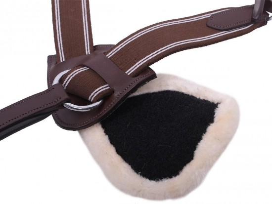 Borsttuig 5 punts donkerbruin 1