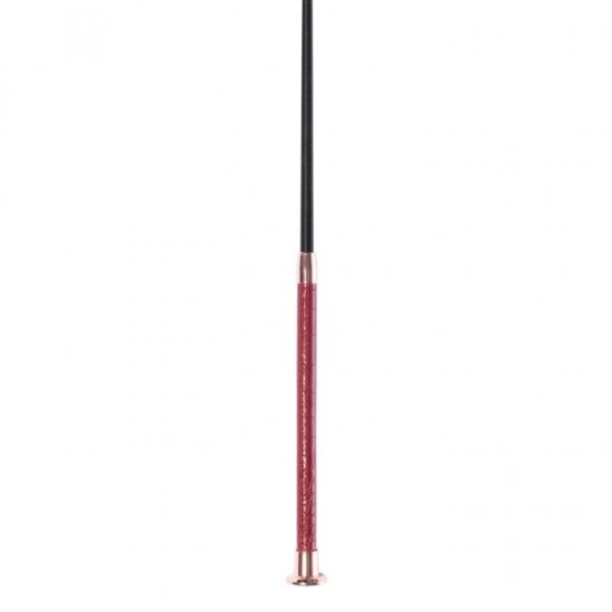 Dressuurzweep hkm croco wijnrood 2