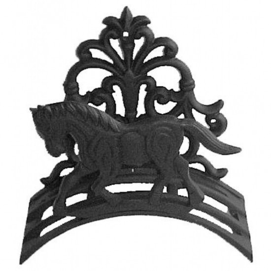 Gietijzeren slangenhouder