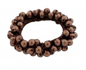 Haarstrik pearl bruin