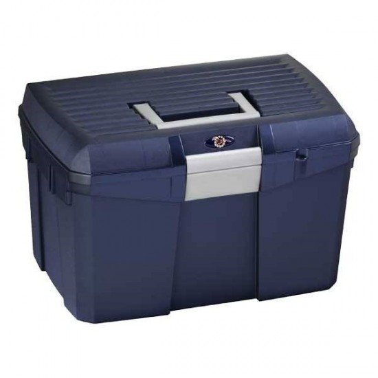 Hb poetskist opstap donkerblauw