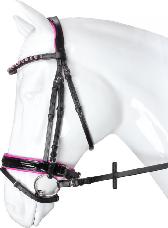 Hoofdstel flamingo pink 0