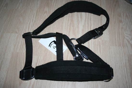 Fleece gevoerd nylon halster