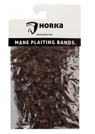 Invlecht elastiek bruin