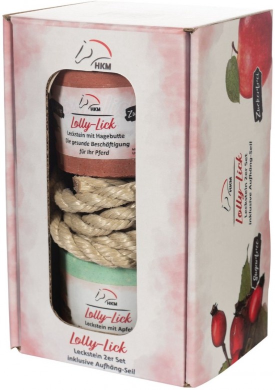 Liksteen lolly lick appel rozenbottelset 1