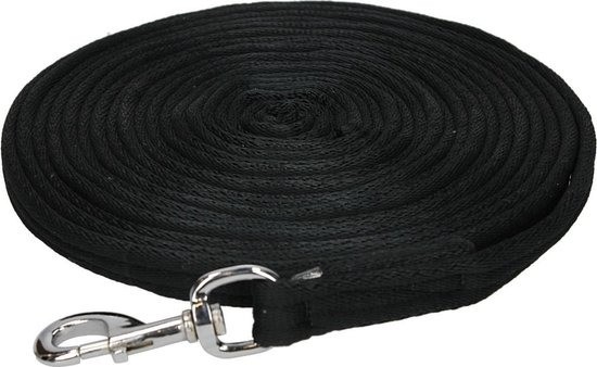 Longeerlijn zwart