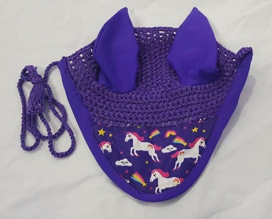 Oornet unicorn paars 1