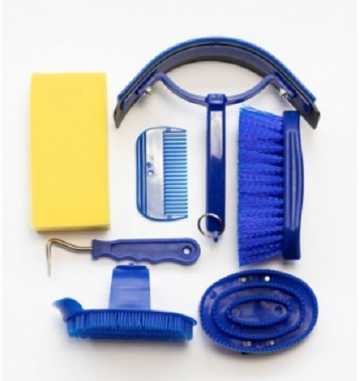 Poetstas 8delig blauw  2