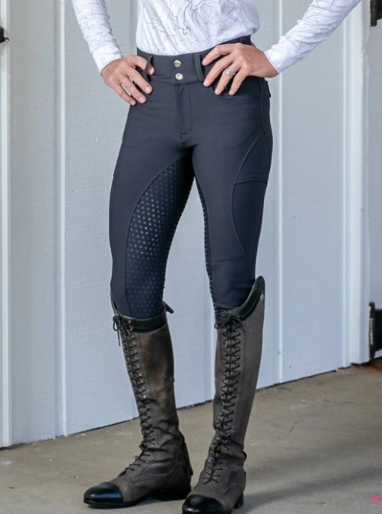 Rijbroek cc donkergrijs 2