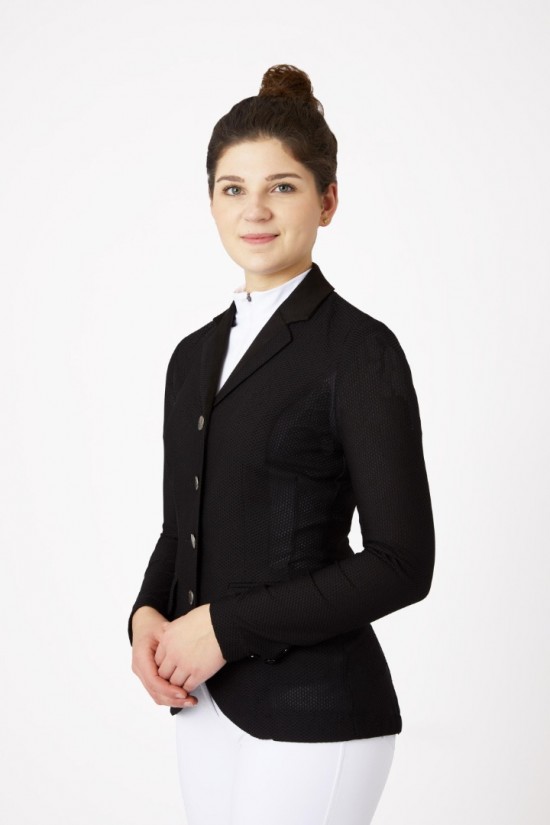 Rijjasjegabrielle mesh zwart 2