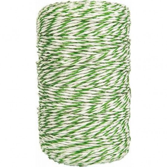 Schrikdraad wit groen 1