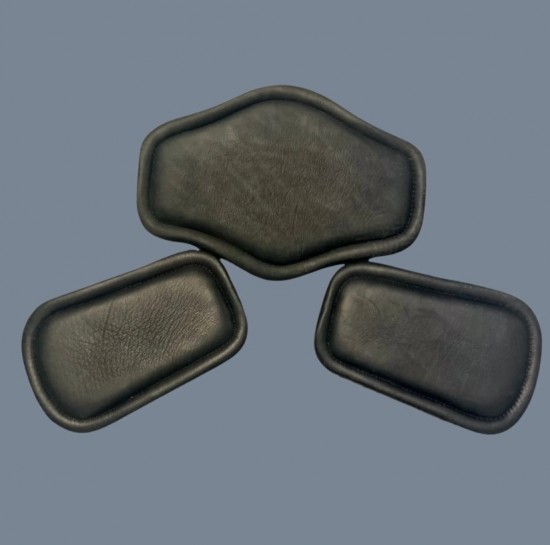 Singelvoering kalsleren pads 1