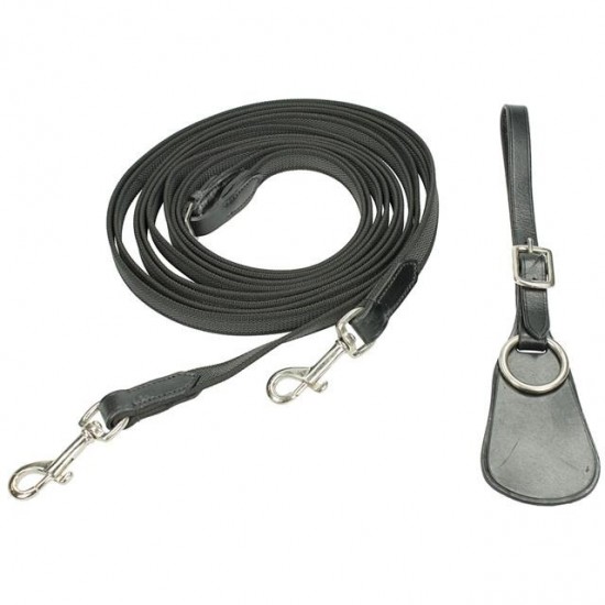 Slofteugel antislip zwart 1