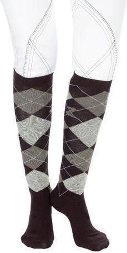 Sokken holly horze bruin beige