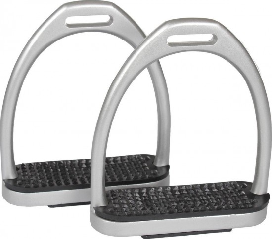 Stijgbeugel alu zilver 1