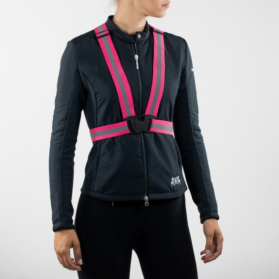 Veiligheidsvest roze 2