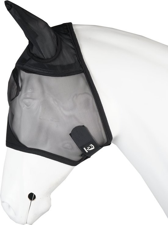 Vliegenmasker horka zwart met oor uv werend