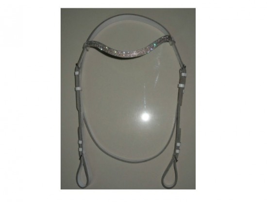 Voorbrenghoofdstel wit de luxe 1