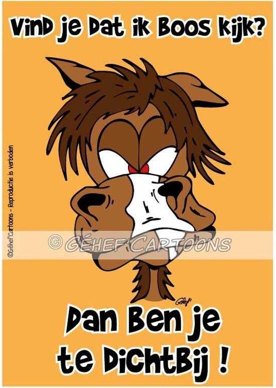 Waakbord afstand houden