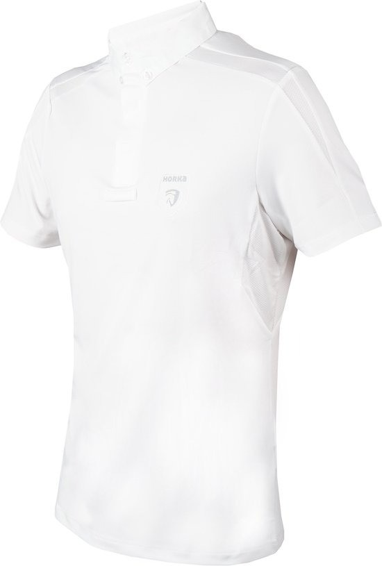Wedstrijdshirt heren mesh wit 1