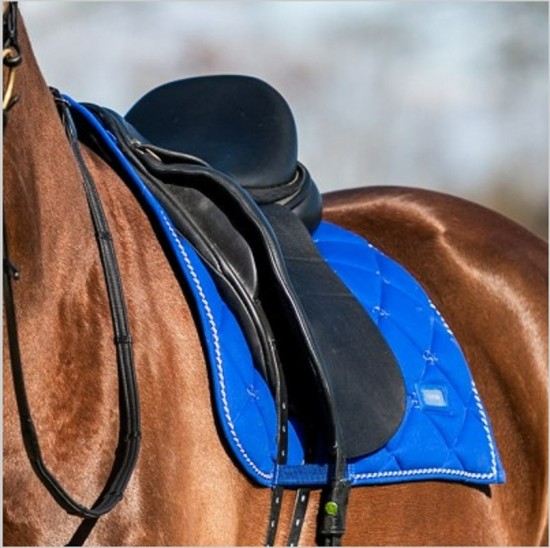 Zadeldek crown royal blue 1