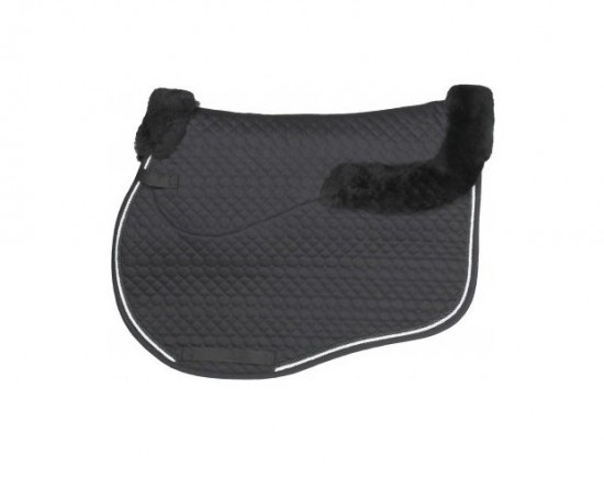 Zadeldek merino zwart vz