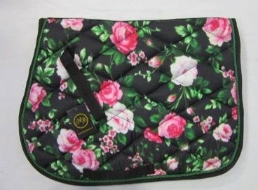 Zadeldek shet pink flower