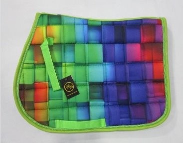 Zadeldek shet rainbow